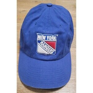 New York Rangers '47 Brand Royal Blue Clean Up Adjustable Dad Hat NHL Hockey Cap